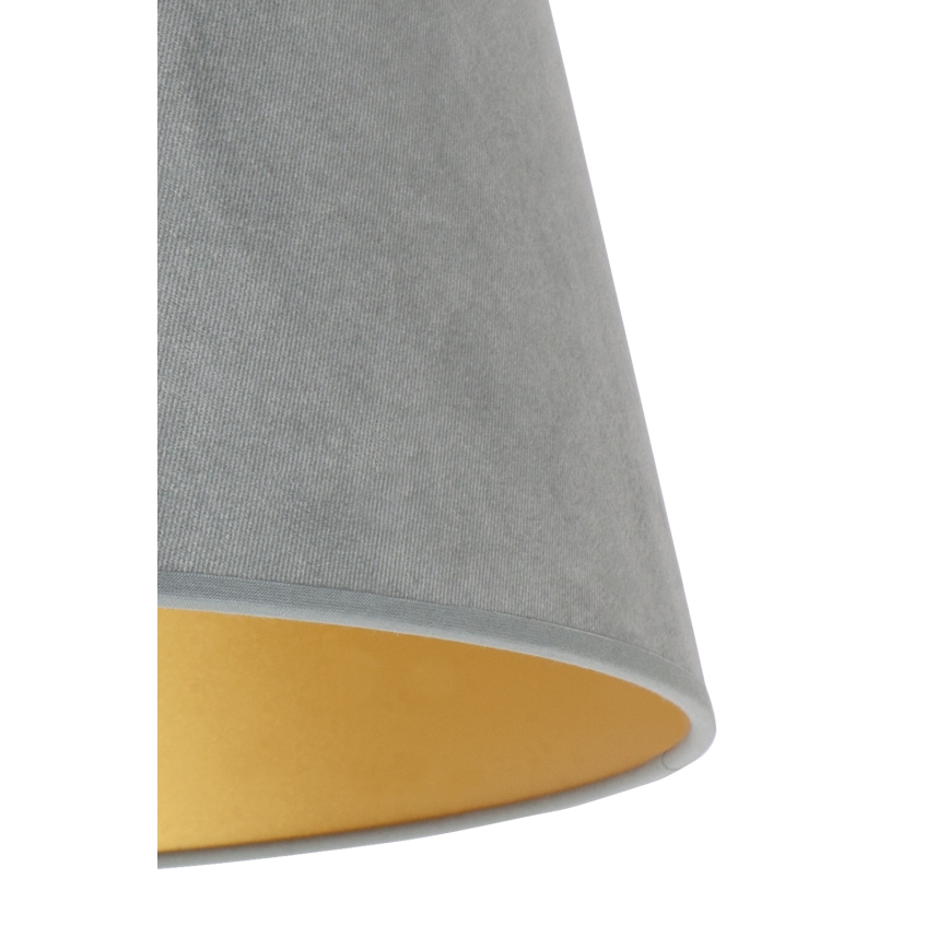 Duolla - Lampeskærm til bordlampe CONE M E27 diameter 28 cm grå