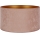 Duolla - Lampeskærm til gulvlampe VELVET E27 diameter 35 cm beige/guldfarvet