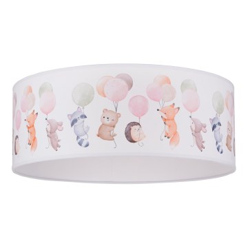 Duolla - LED Børne loftlampe CORTINA LED/26W/230V Ø 40 cm 4000K