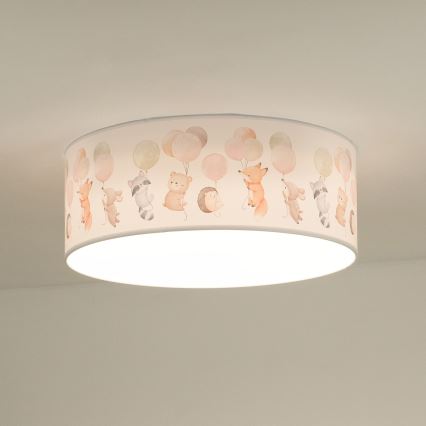 Duolla - LED Børne loftlampe CORTINA LED/26W/230V Ø 40 cm 4000K