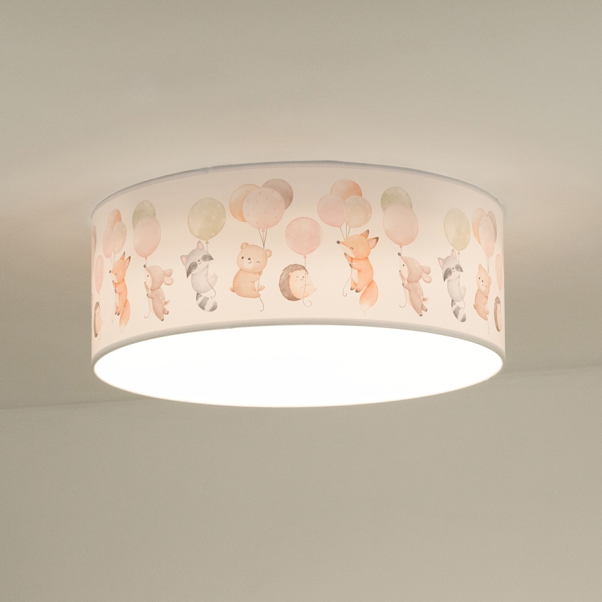 Duolla - LED Børne loftlampe CORTINA LED/26W/230V Ø 40 cm 4000K