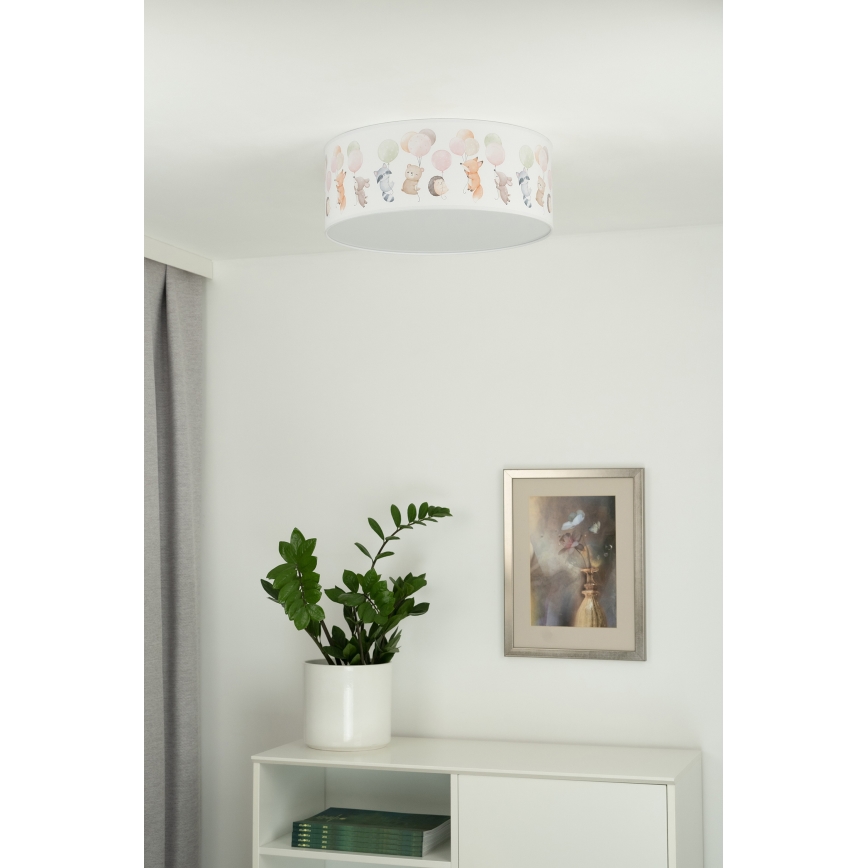 Duolla - LED Børne loftlampe CORTINA LED/26W/230V Ø 40 cm 4000K