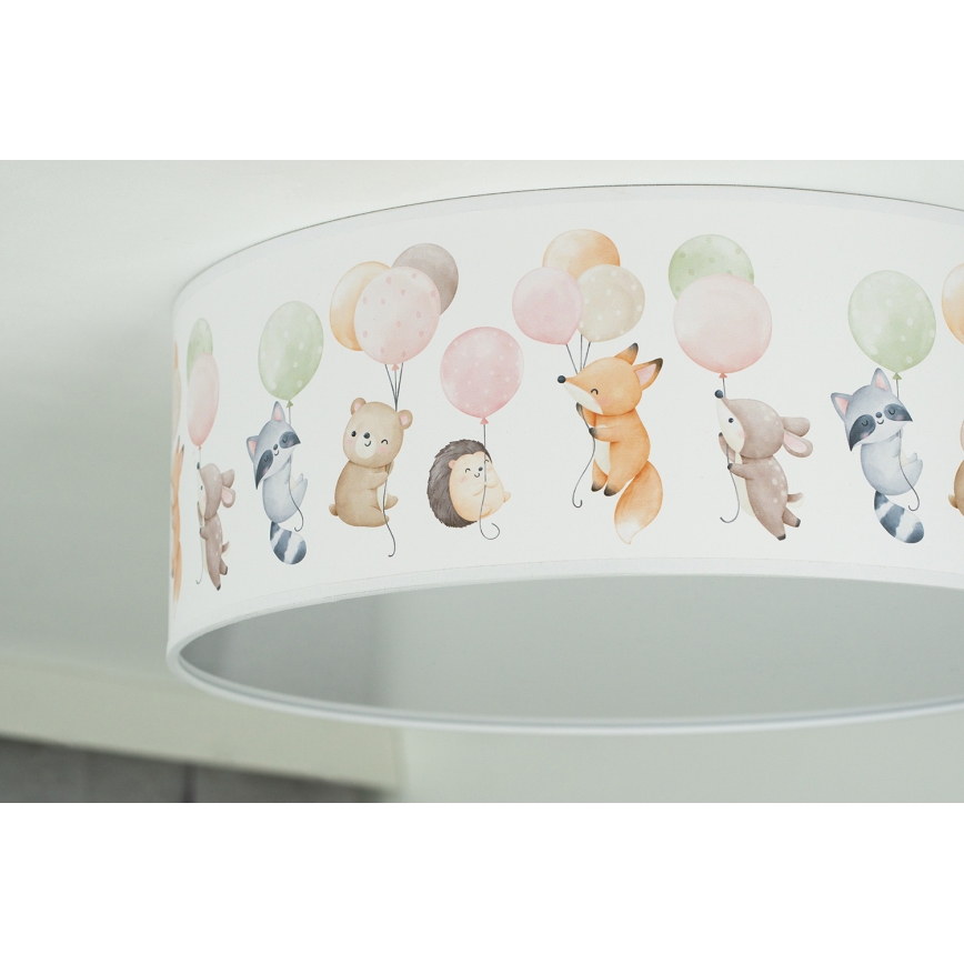 Duolla - LED Børne loftlampe CORTINA LED/26W/230V Ø 40 cm 4000K