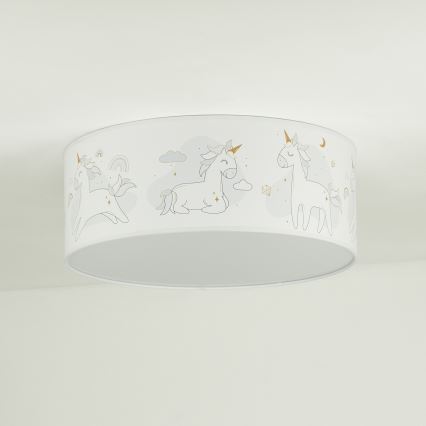 Duolla - LED Børne loftlampe CORTINA LED/26W/230V Ø 40 cm 4000K