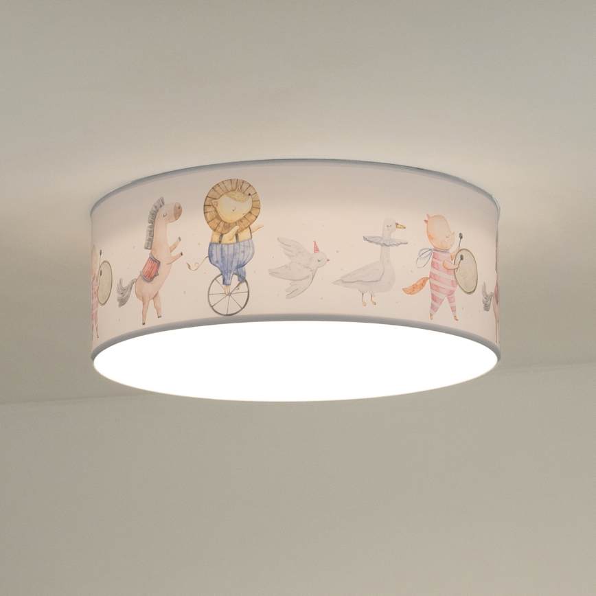 Duolla - LED Børne loftlampe CORTINA LED/26W/230V Ø 40 cm 4000K