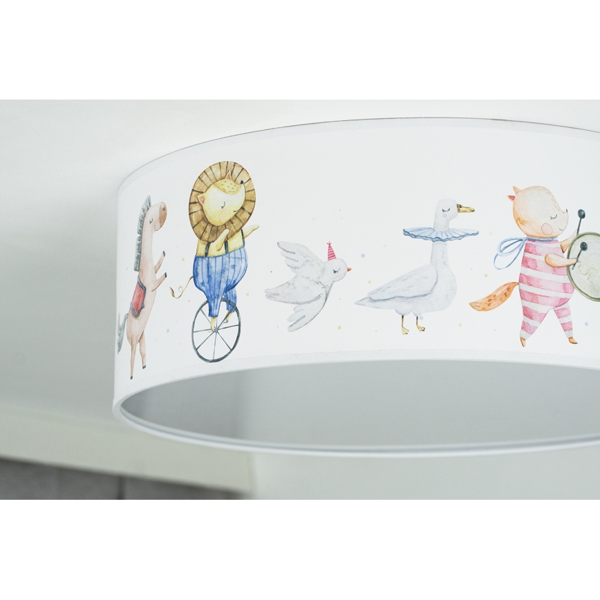 Duolla - LED Børne loftlampe CORTINA LED/26W/230V Ø 40 cm 4000K