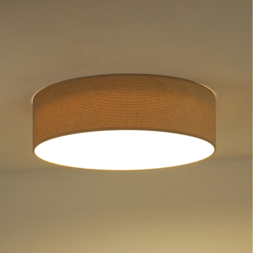 Duolla - LED loftlampe CORTINA LED/26W/230V diameter 30 cm 4000K beige