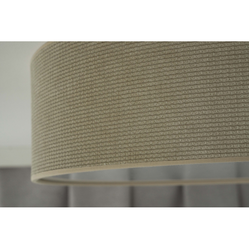 Duolla - LED loftlampe CORTINA LED/26W/230V diameter 30 cm 4000K beige