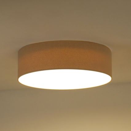 Duolla - LED loftlampe CORTINA LED/26W/230V diameter 30 cm 4000K beige