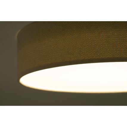 Duolla - LED loftlampe CORTINA LED/26W/230V diameter 30 cm 4000K beige
