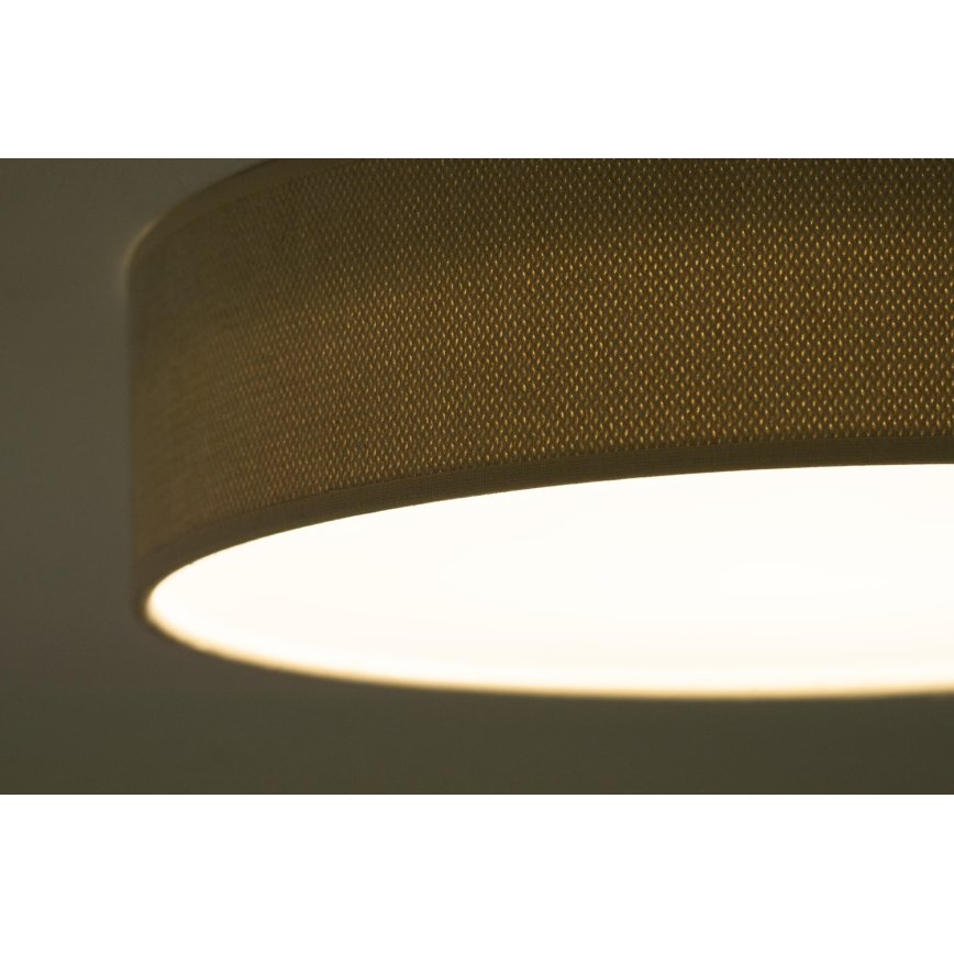 Duolla - LED loftlampe CORTINA LED/26W/230V diameter 30 cm 4000K beige