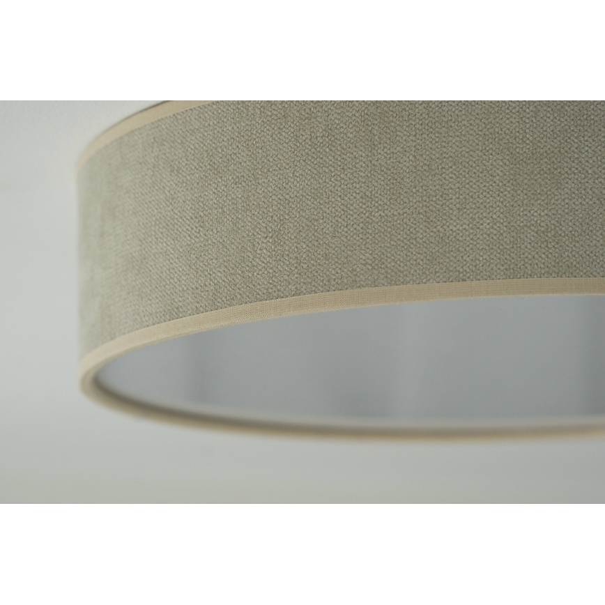 Duolla - LED loftlampe CORTINA LED/26W/230V diameter 30 cm 4000K beige