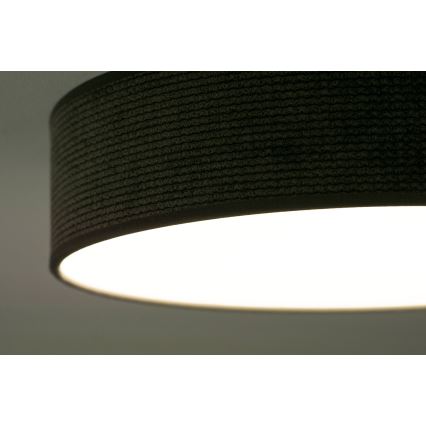 Duolla - LED loftlampe CORTINA LED/26W/230V diameter 30 cm 4000K brun
