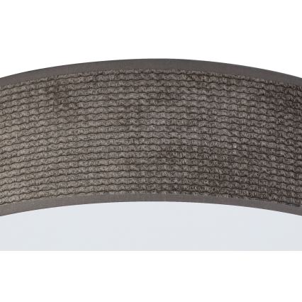 Duolla - LED loftlampe CORTINA LED/26W/230V diameter 30 cm 4000K brun