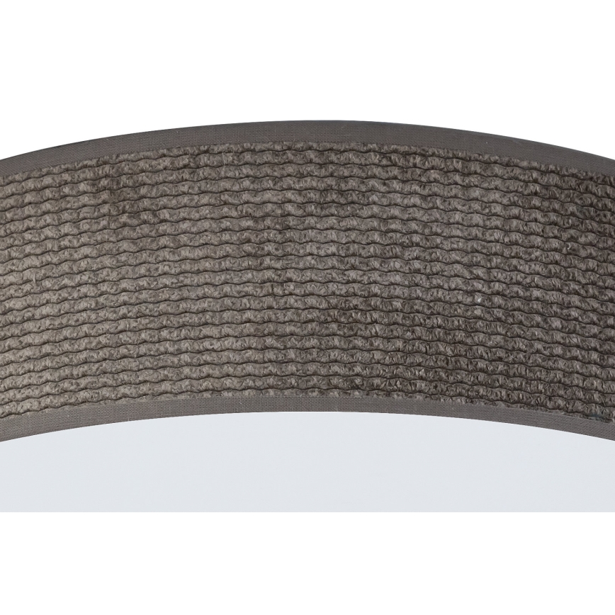 Duolla - LED loftlampe CORTINA LED/26W/230V diameter 30 cm 4000K brun