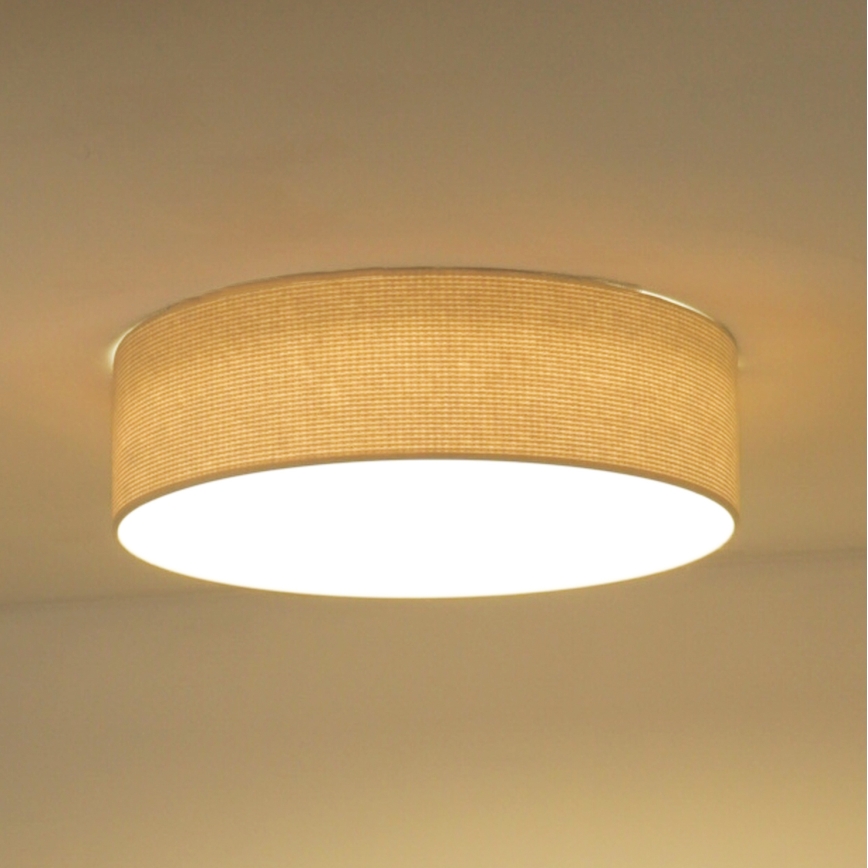 Duolla - LED loftlampe CORTINA LED/26W/230V diameter 30 cm 4000K cremefarvet