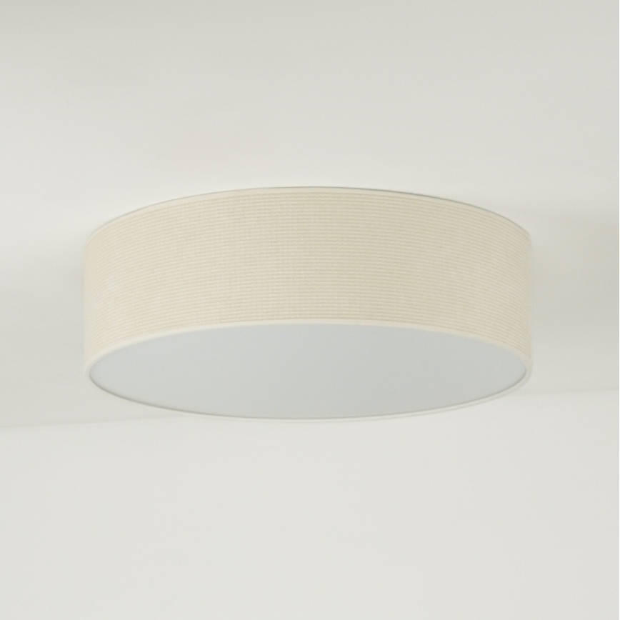 Duolla - LED loftlampe CORTINA LED/26W/230V diameter 30 cm 4000K cremefarvet
