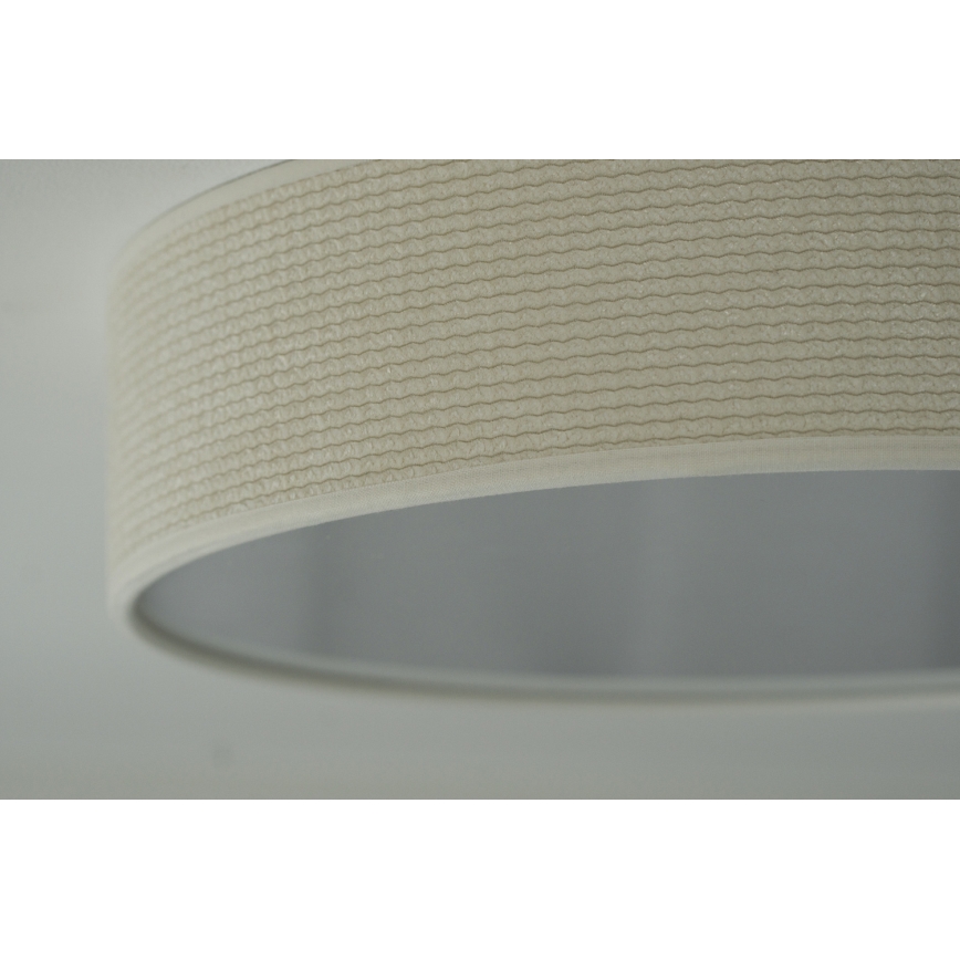 Duolla - LED loftlampe CORTINA LED/26W/230V diameter 30 cm 4000K cremefarvet