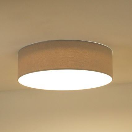 Duolla - LED loftlampe CORTINA LED/26W/230V diameter 30 cm 4000K grå