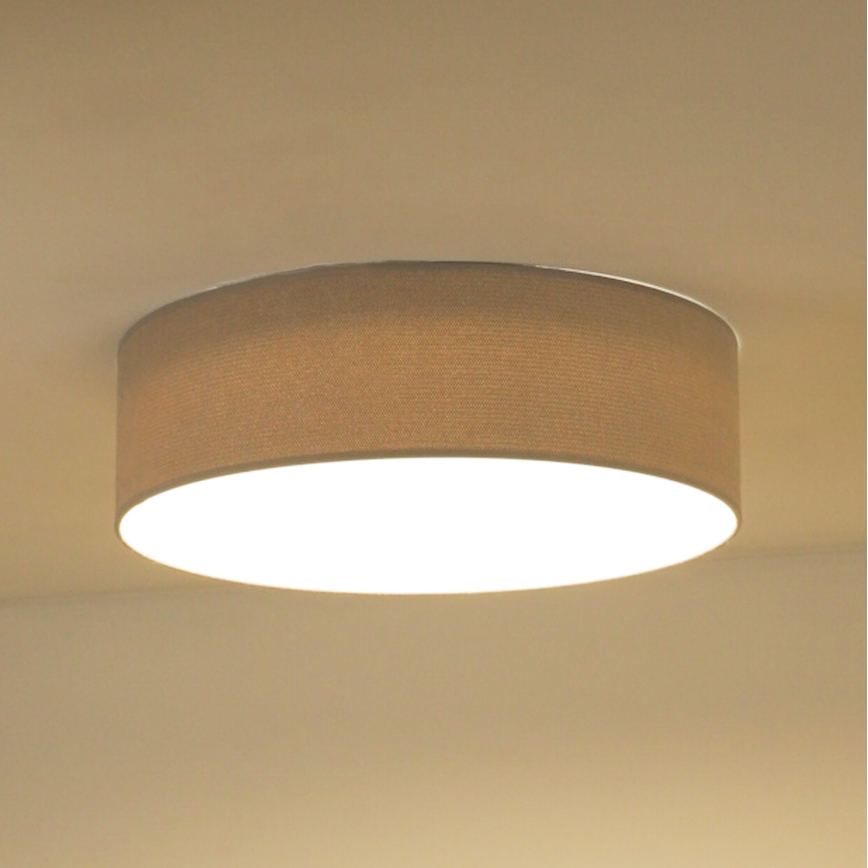 Duolla - LED loftlampe CORTINA LED/26W/230V diameter 30 cm 4000K grå