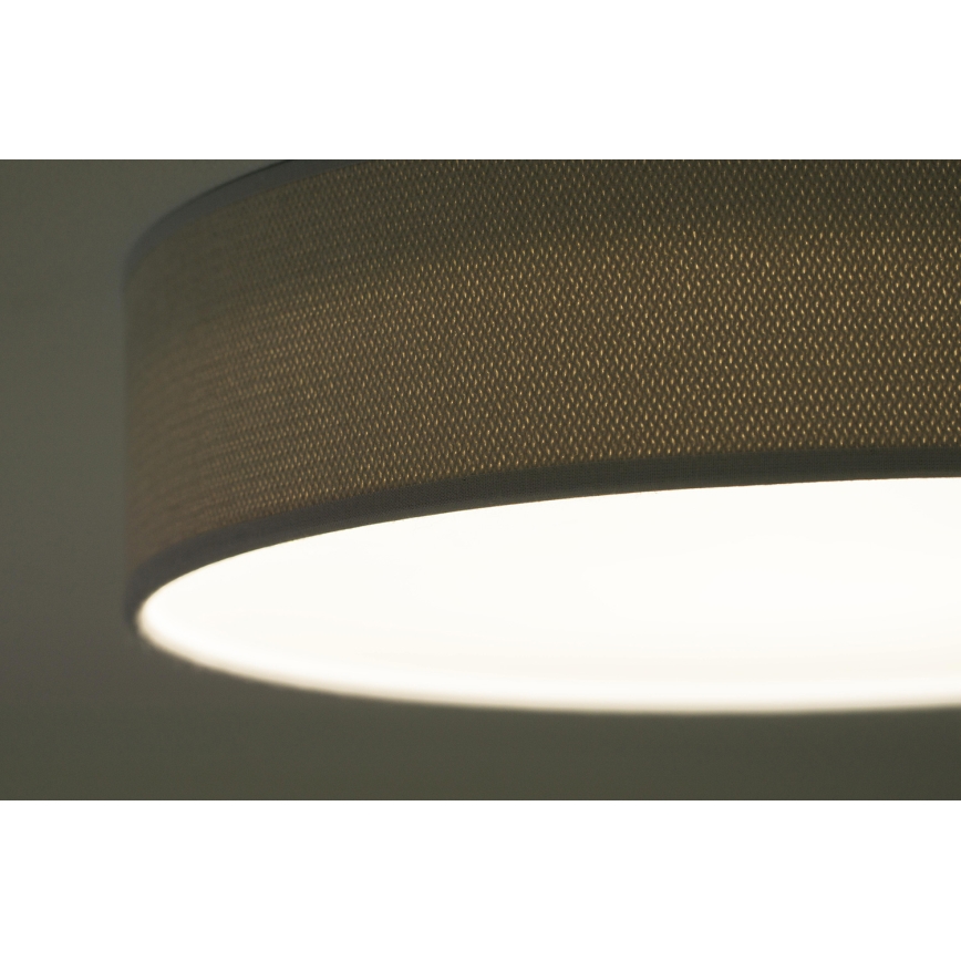 Duolla - LED loftlampe CORTINA LED/26W/230V diameter 30 cm 4000K grå