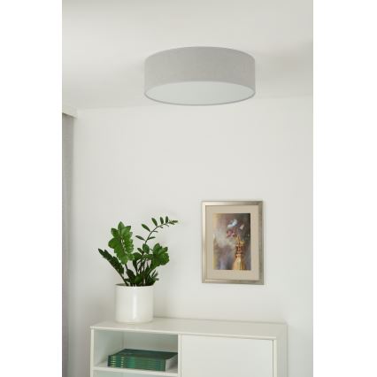 Duolla - LED loftlampe CORTINA LED/26W/230V diameter 30 cm 4000K grå