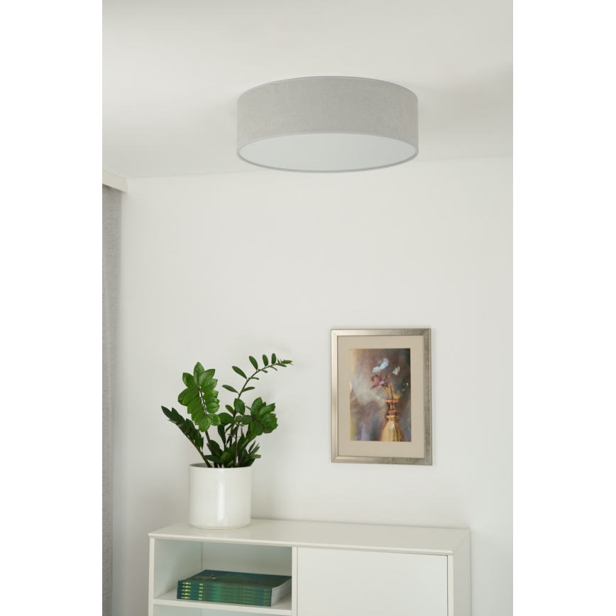 Duolla - LED loftlampe CORTINA LED/26W/230V diameter 30 cm 4000K grå