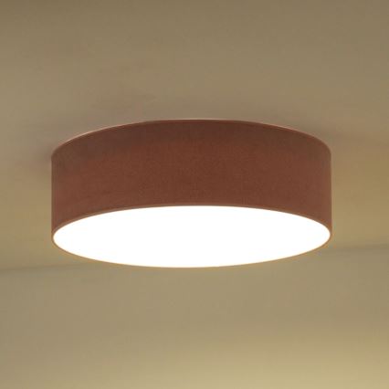 Duolla - LED loftlampe CORTINA LED/26W/230V diameter 30 cm 4000K lyserød