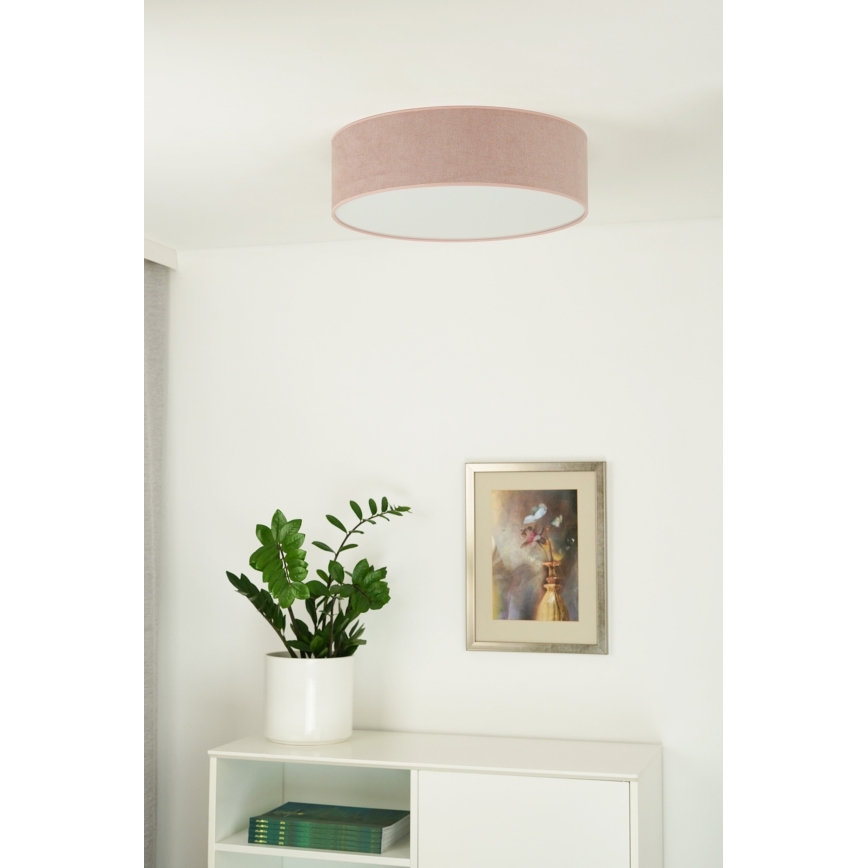 Duolla - LED loftlampe CORTINA LED/26W/230V diameter 30 cm 4000K lyserød