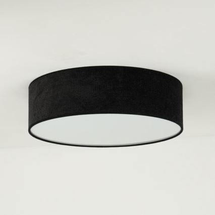 Duolla - LED loftlampe CORTINA LED/26W/230V diameter 30 cm 4000K sort