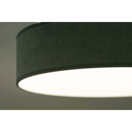 Duolla - LED loftlampe CORTINA LED/26W/230V diameter 30 cm 4000K turkis