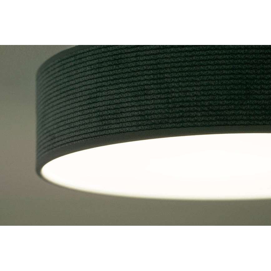 Duolla - LED loftlampe CORTINA LED/26W/230V diameter 30 cm 4000K turkis