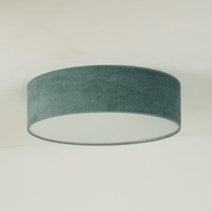 Duolla - LED loftlampe CORTINA LED/26W/230V diameter 30 cm 4000K turkis