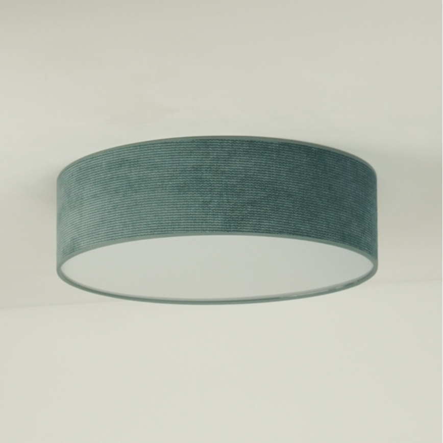 Duolla - LED loftlampe CORTINA LED/26W/230V diameter 30 cm 4000K turkis