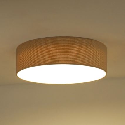 Duolla - LED loftlampe CORTINA LED/26W/230V diameter 45 cm 4000K beige