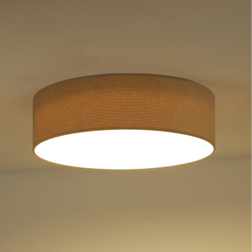 Duolla - LED loftlampe CORTINA LED/26W/230V diameter 45 cm 4000K beige