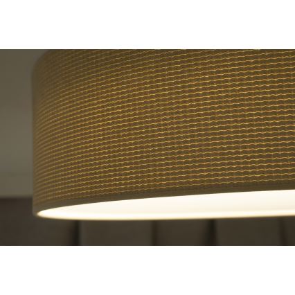 Duolla - LED loftlampe CORTINA LED/26W/230V diameter 45 cm 4000K beige
