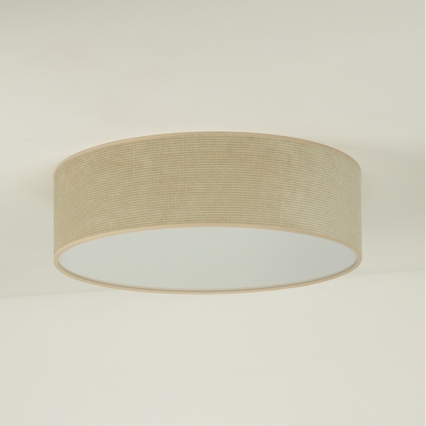 Duolla - LED loftlampe CORTINA LED/26W/230V diameter 45 cm 4000K beige