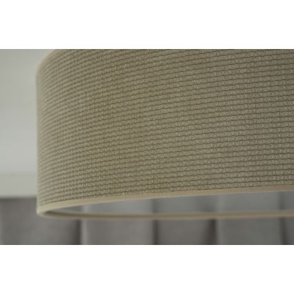 Duolla - LED loftlampe CORTINA LED/26W/230V diameter 45 cm 4000K beige