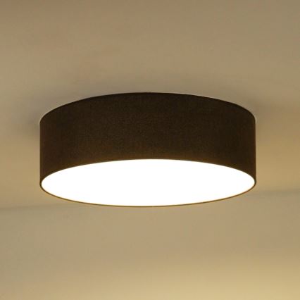 Duolla - LED loftlampe CORTINA LED/26W/230V diameter 45 cm 4000K brun