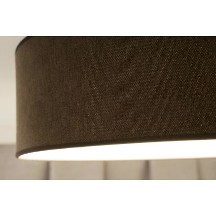 Duolla - LED loftlampe CORTINA LED/26W/230V diameter 45 cm 4000K brun