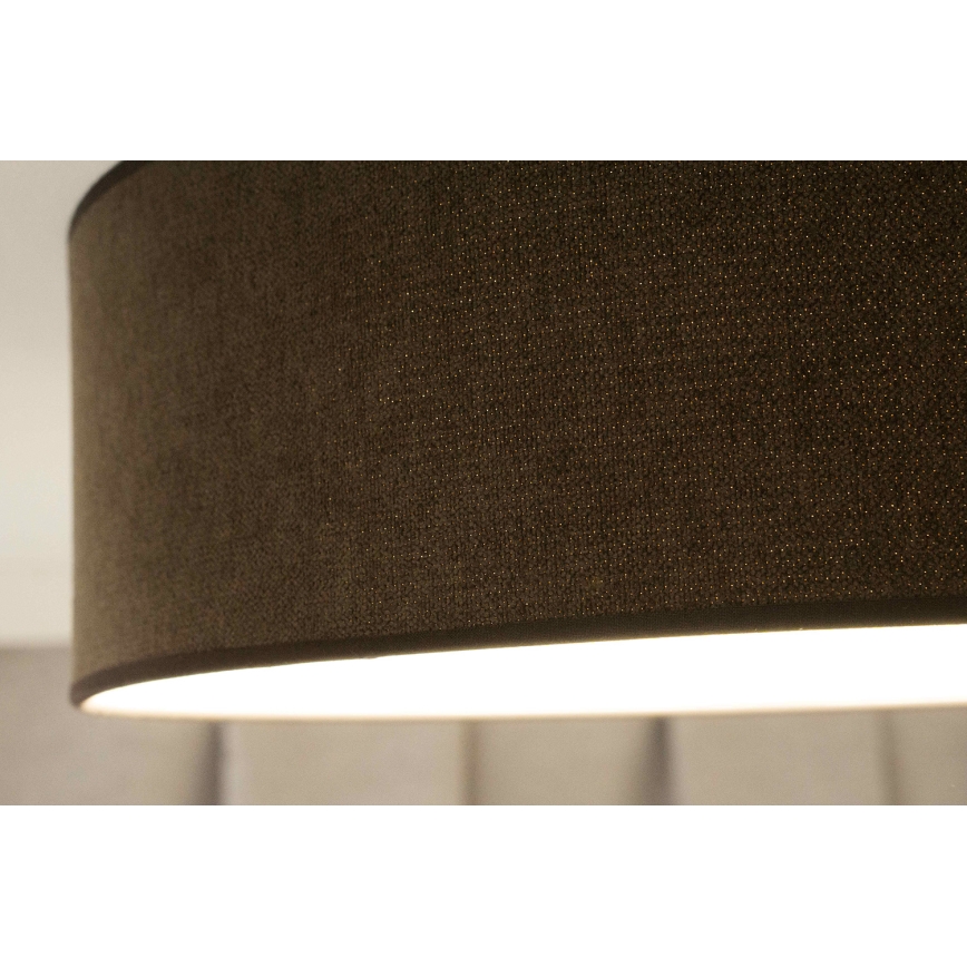 Duolla - LED loftlampe CORTINA LED/26W/230V diameter 45 cm 4000K brun