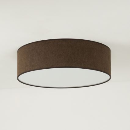 Duolla - LED loftlampe CORTINA LED/26W/230V diameter 45 cm 4000K brun