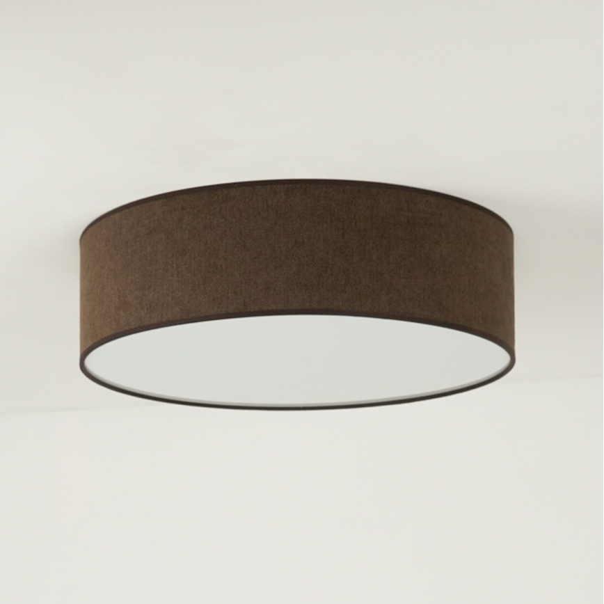 Duolla - LED loftlampe CORTINA LED/26W/230V diameter 45 cm 4000K brun