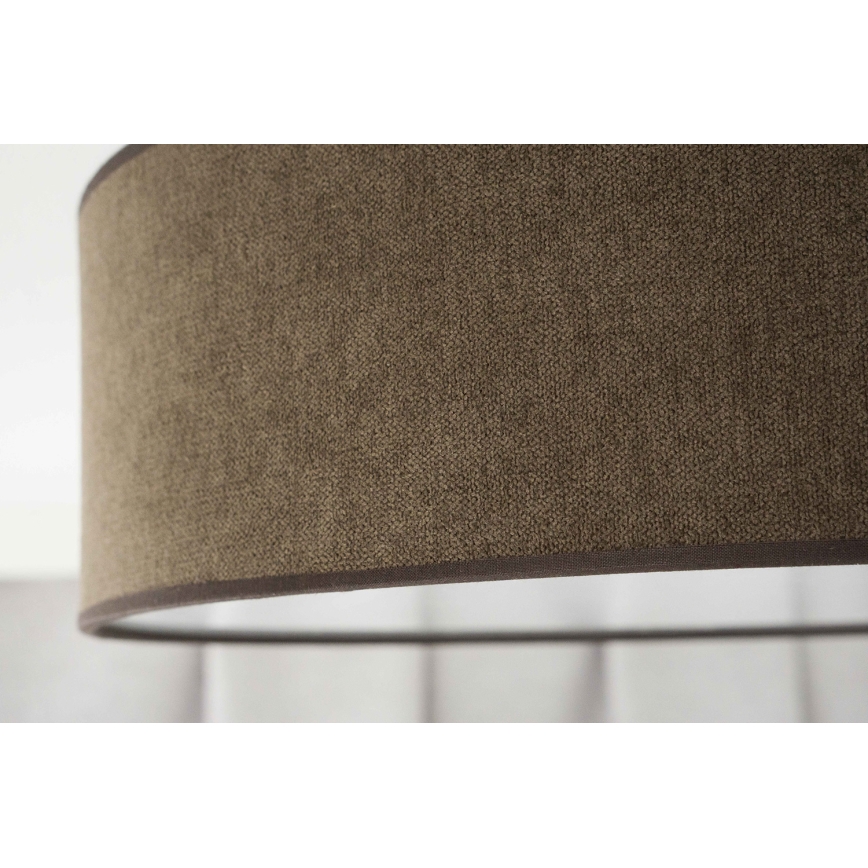 Duolla - LED loftlampe CORTINA LED/26W/230V diameter 45 cm 4000K brun