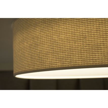 Duolla - LED loftlampe CORTINA LED/26W/230V diameter 45 cm 4000K cremefarvet
