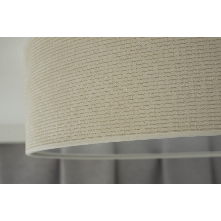 Duolla - LED loftlampe CORTINA LED/26W/230V diameter 45 cm 4000K cremefarvet