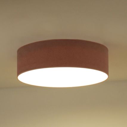 Duolla - LED loftlampe CORTINA LED/26W/230V diameter 45 cm 4000K lyserød