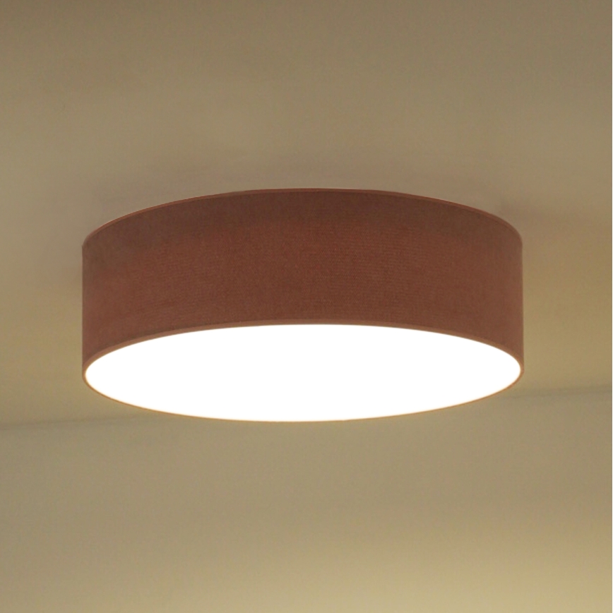 Duolla - LED loftlampe CORTINA LED/26W/230V diameter 45 cm 4000K lyserød