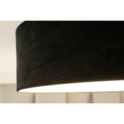 Duolla - LED loftlampe CORTINA LED/26W/230V diameter 45 cm 4000K sort